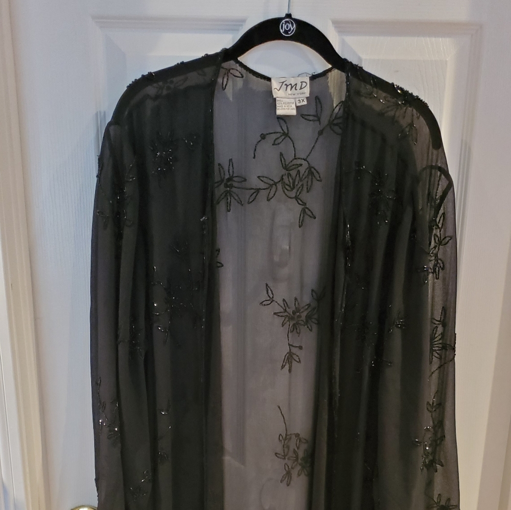 Formal sequin cover